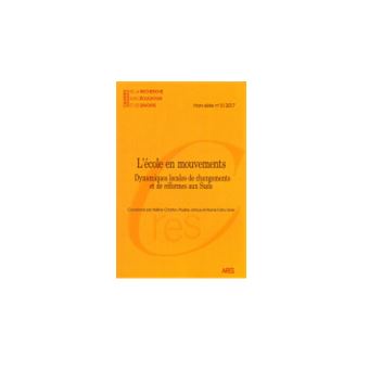 Cahier De La Recherche Sur L Ducation Et Les Savoirs Hors S Rie Tome