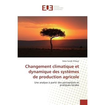 Changement Climatique Et Dynamique Des Syst Mes De Production Agricole