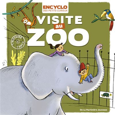 Couverture de Visite au zoo
