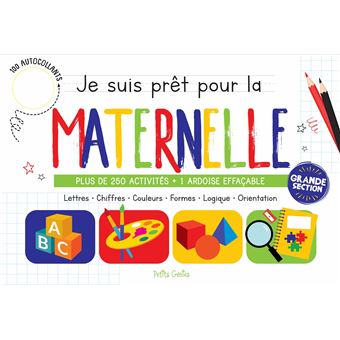 Je suis prêt pour la maternelle Grande section cartonné Danielle