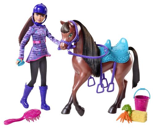 Barbir Skipper et son cheval Mattel pour 119