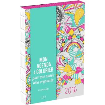 Agenda 2016 Semainier broché Lisa Magano, Charlotte Legris