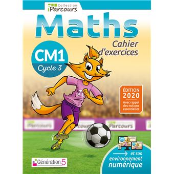 Cahier D Exercices Iparcours Maths Cm Broch Katia Hache