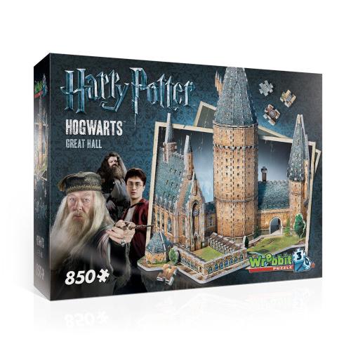 Puzzle 3D 850 pices Harry Potter Poudlard La grande Salle Wrebbit pour 78