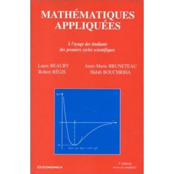 Mathematiques appliquees broché ALII BEAURY Achat Livre fnac