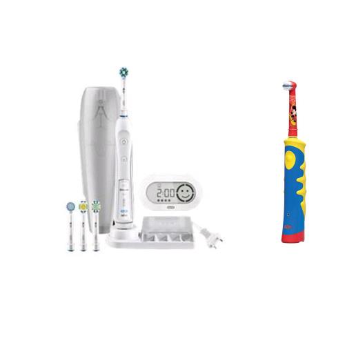 Brosse  dents lectrique Oral B PRO 6200 SmartSeries avec SmartGuide inclus + Oral B Brosse  Dents Electrique Stages Power Kids pour 190