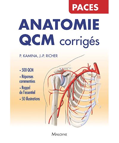 Anatomie Qcm Corrig S Paces Broch Jean Pierre Richer Pierre