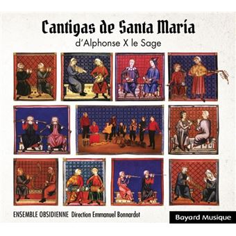 Cantigas De Santa Mar A D Alphonse X Le Sage Cd Album En Alphonse X