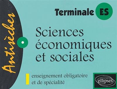 Sciences économiques et sociales Enseignement obligatoire et de