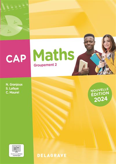 Mathématiques Groupement 2 CAP 2024 Pochette élève broché