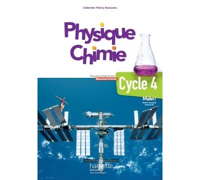 Physique Chimie cycle 4 5e 4e 3e Livre élève éd 2017 Livre de