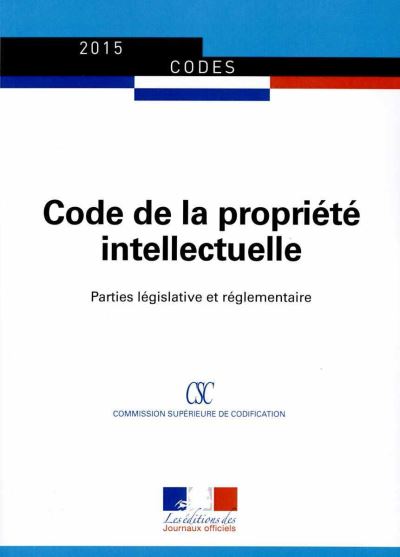 Code de la propriété intellectuelle codes 20041 broché Journaux