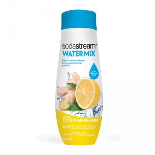 Concentr Sodastream Water Mix Citron Gingembre 44 cl pour 6