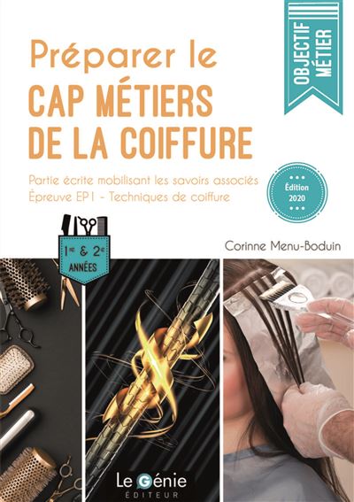 Préparer le CAP Métiers de la coiffure 2020 Partie écrite mobilisant