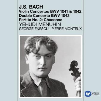 Concertos pour violon Jean Sébastien Bach Yehudi Menuhin CD album