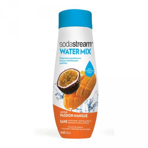 Concentr Sodastream Water Mix Passion Mangue 44 cl pour 6