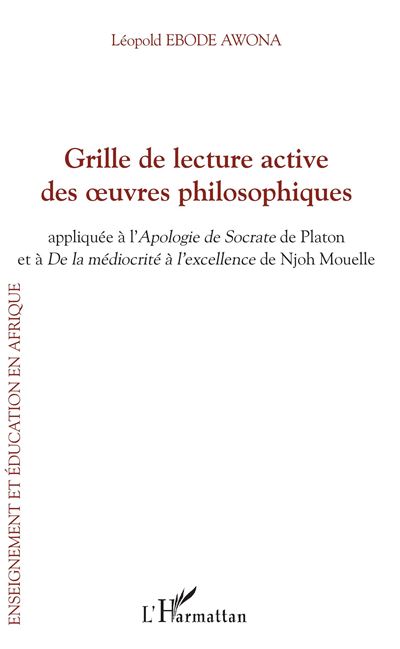 Grille De Lecture Active Des Oeuvres Philosophiques Appliqu E L