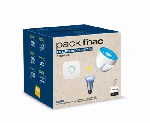 Pack Fnac Kit lumire connecte Philips Hue pour 190