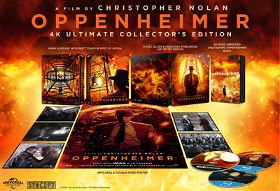 Oppenheimer Ultimate Collectors Edition Blu Ray K Ultra Hd