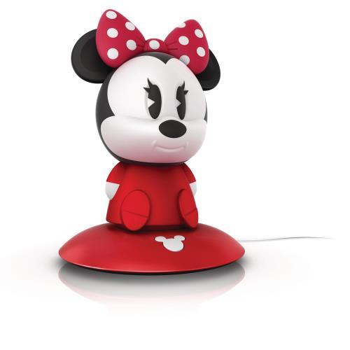 Veilleuse Portable Philips Disney Softpal Minnie Rouge et Blanc pour 37