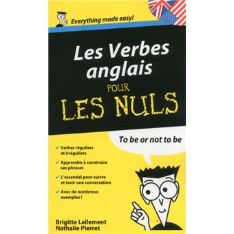 Pour Les Nuls Verbes Anglais Guide Pln Brigitte Lallement Nathalie