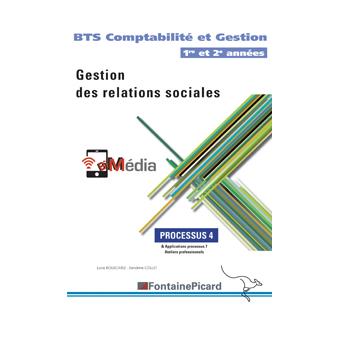 Gestion des relations sociales BTS CG 1ère et 2ème années Processus 4