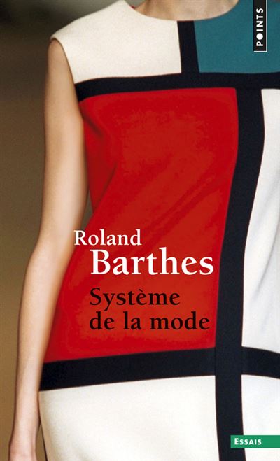 Système de la mode Réédition Poche Roland Barthes Achat Livre