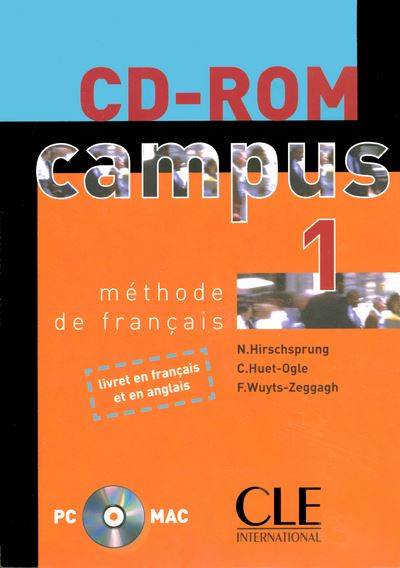 Cd Rom Campus N Methode De Francais Livret En Francais Et En Anglais