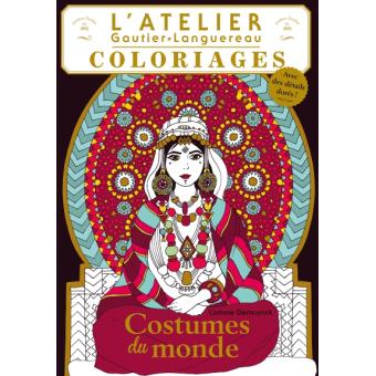 Collectif Cahier de coloriages costumes du monde