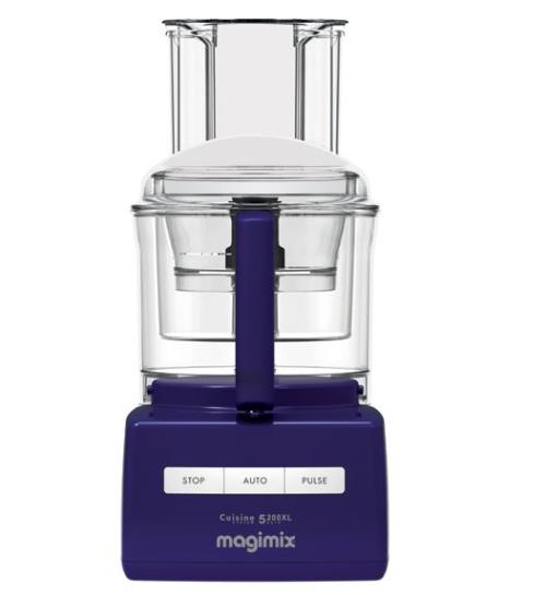Magimix - 18707F - Robot Multifonction CS 5200 XL Premium Bleu Nuit pour 540