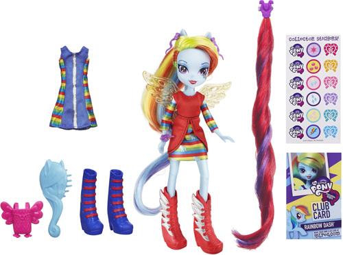 My Little Pony Equestria Girls Rainbow Dash Hasbro pour 117