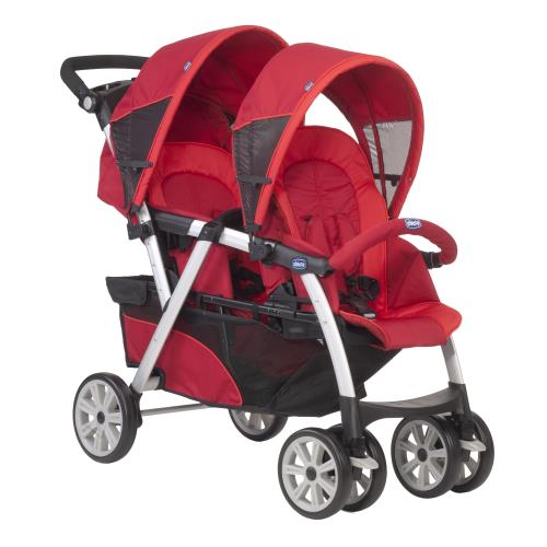 Poussette Double Chicco Together Rouge pour 331