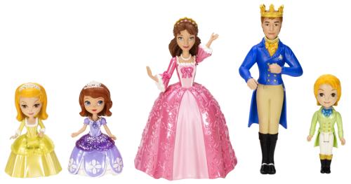 Pack Sofia et la famille royale Disney Princesses pour 28