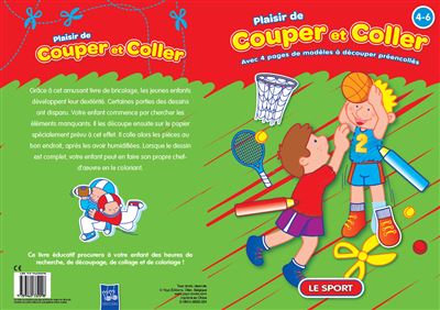 Sport Le Couper Et Coller Ans Livre D Activit S Broch