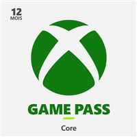 Abonnements Xbox Game Pass Core Achat Contenus T L Chargeables Xbox