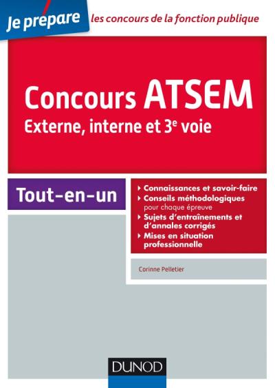 Concours ATSEM Externe interne et 3e voie broché Corinne