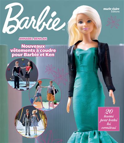 Nouveaux vêtements à coudre pour Barbie et Ken broché Annabel