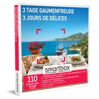 Coffret Cadeau Smartbox Jours De D Lices Coffret Cadeau Fnac Suisse