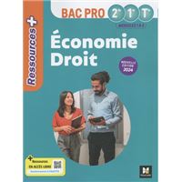 2 avis sur Ressources Plus ÉCONOMIE DROIT 2de 1re Tle Bac Pro Ed