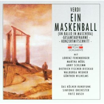 Ein Maskenball Giuseppe Verdi CD Album Achat Prix Fnac