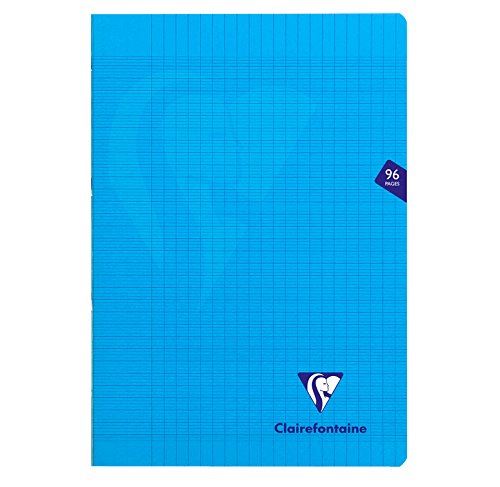 Cahier Clairefontaine Mimesys Couverture plastique 96 pages Sys A4 Bleu pour 2