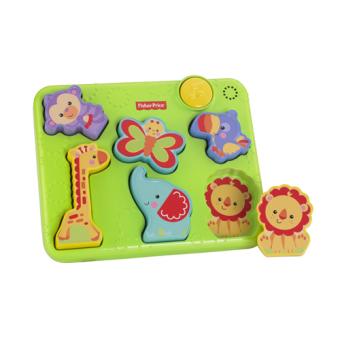 Puzzle Musical de la Jungle Fisher Price Jeu d'&eacute;veil Fnac.com