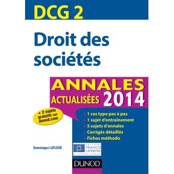 Dcg Droit Des Soci T S Edition Broch Dominique Lafleur