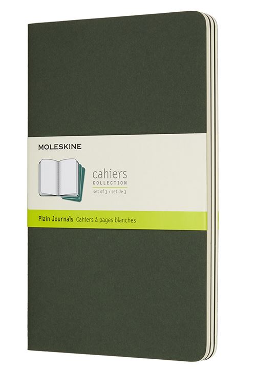 Cahier Blanc Grand Format Myrte Set De Autres Cahiers Feuilles Et