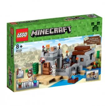ans lego minecraft 21121 l avant poste dans le désert lego minecraft