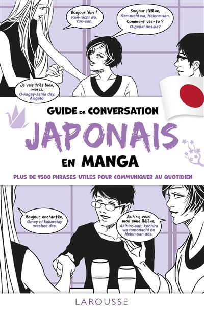 Guide de conversation Japonais en manga broché Collectif Achat