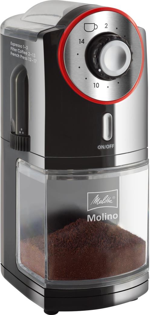 Moulin  caf Melitta Molino 1019-01 Noir pour 48