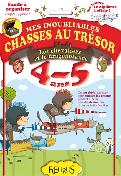 Chasses Au Tr Sor Les Chevaliers Et Le Dragonosaure Ans Facile