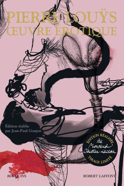 Oeuvre Rotique Edition R Alis E Par Monsieur Christian Lacroix