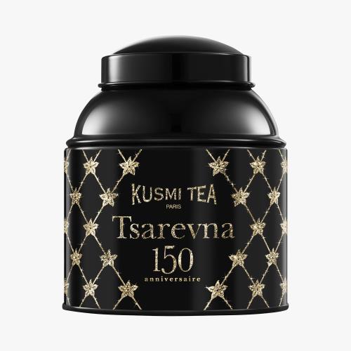 Bote  th en mtal Kusmi Tea Tsarevna 200 g pour 25